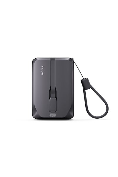 ZLOS Tiny10C 22.5W 10000mAh USB-C ve Lightning Dahili Kablolu Hızlı Şarj Dest...