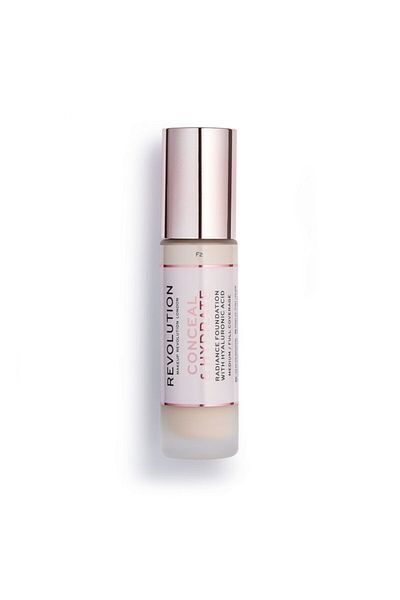 Revolution Conceal &hydrate Radiance Foundation F/2 -5057566108423