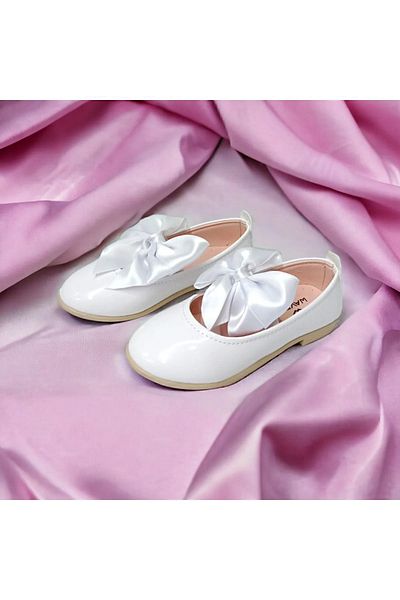 STELLA BUTİK Pantofi de balerina cu fundita pentru fete