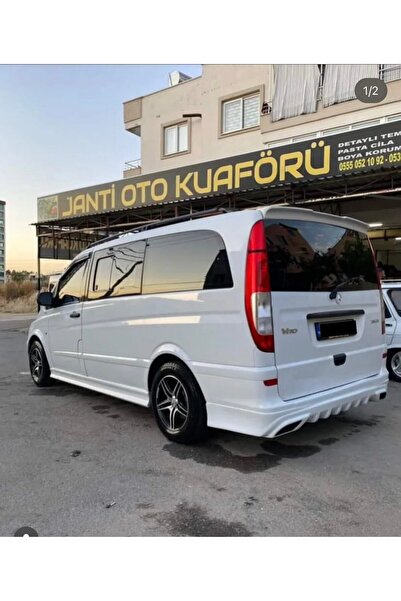 PRİMEAUTOGARAJ Mercedes Vito 2 W639 Arka Tampon Eki Astarlı