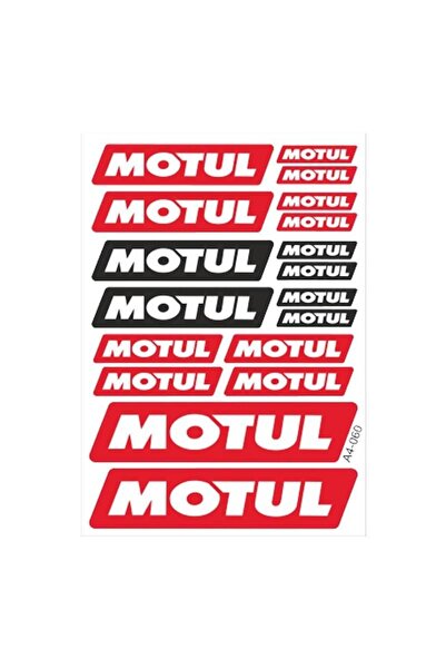 Motul A4 18 Parça Sticker