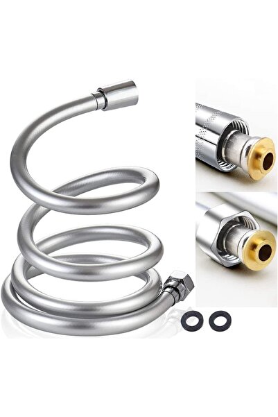 NEROLIA 175 Cm Pvc Yüksek Kaliteli Kıvrışmayan Duş Hortumu 1.75 Metre