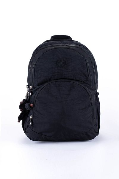 samilon Țesătură Impermeabilă Crinkle Culoare Neagră Rucsac școlar unisex de marime și geantă de călătorie
