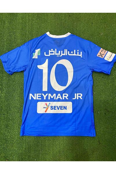 JANJON STAR جيرسي نيمار جونيور آل هلال الأزرق لموسم 2023-2024 - قميص المنزل