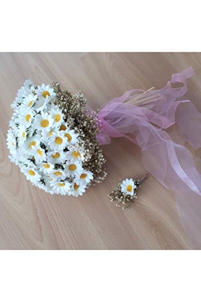 STANDART Gelin Çiçeği - Papatya Demeti