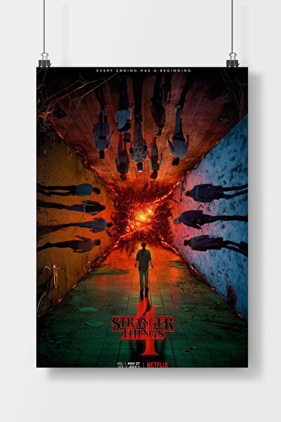 Luna Marissa Stranger Things 4 Dizi  Poster Çerçevesiz Duvar Posteri
