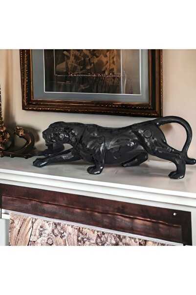 SZN DEKOR Benekli Kaplan Heykel Biblo ,Ofis Dekorasyonu Ev Dekorasyonu ,Hediy...