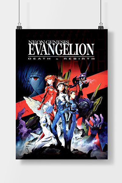 Luna Marissa Evangelion Anime Dizi Poster Çerçevesiz Duvar Posteri