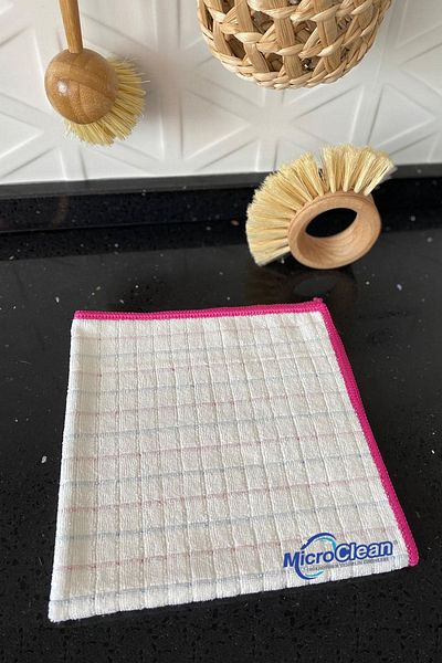 Micro Clean Missclean (1 Piece) Microfiber Kitchen Cloth Excellent Water Absorbing Stain Resistant 40*40 Cm