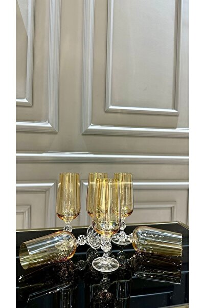 Bohemia KRİSTAL Ayaklı Kahve Yanı Su Bardağı