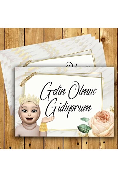 Genel Markalar Tesettür Emojili Çeyiz Etiketi 10 Adet.