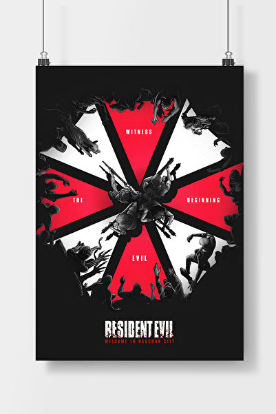 Luna Marissa Resident Evil 4 Oyun Poster Çerçevesiz Duvar Posteri