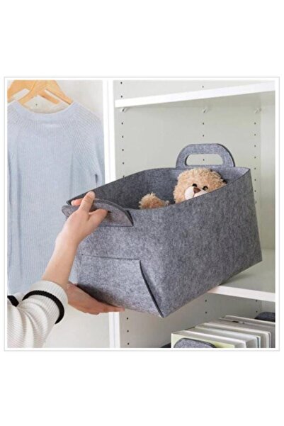 tAAlu Seher'le sepet saklama ve toplama çok amaçlı sepette.  3 milimden keçe CM 31X22X17