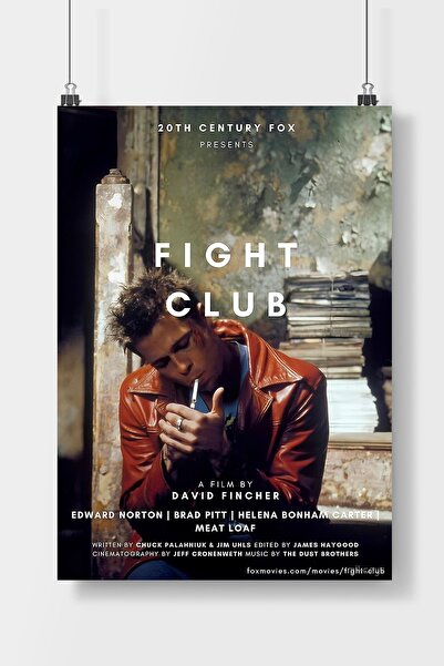 Luna Marissa Fight Club Film Poster Çerçevesiz Duvar Posteri