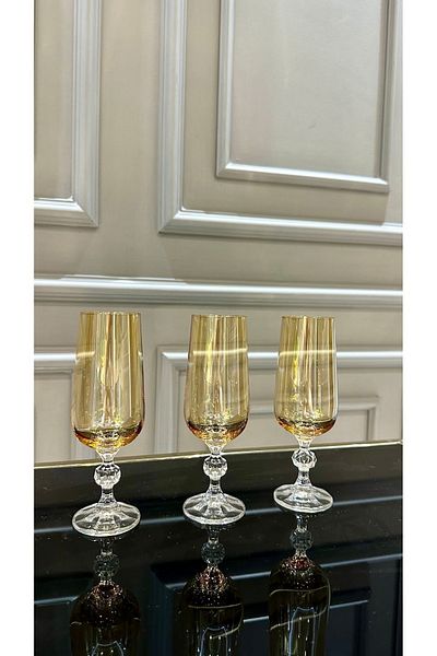 Bohemia Crystal Standing Coffee Side Water Glass