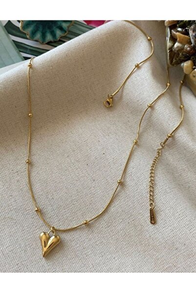 Accessories قلادة دوريكا على شكل قلب من الفولاذ