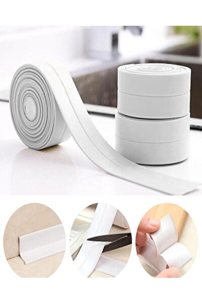 Impress 5 Adet Su Sızdırmaz Bant Banyo, Mutfak, Küvet, Lavabo Ve Tezgah Kenarları Için 3 Metre 38mm