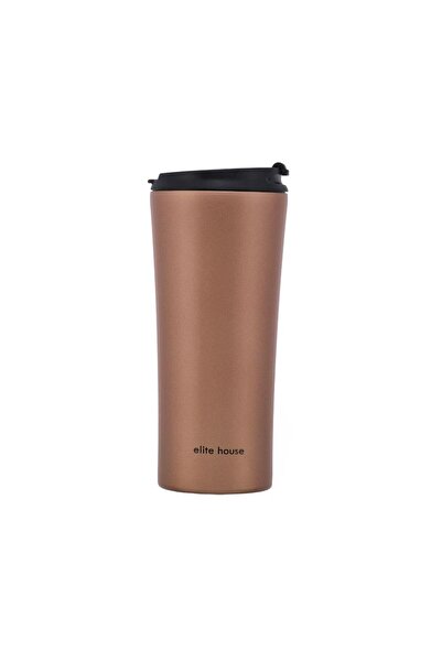 Elite House Daily Sıcak Soğuk 400 ml Termos Bardak Gold