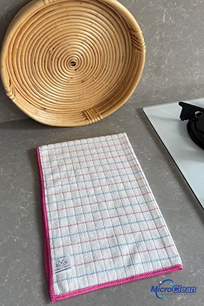 Micro Clean Missclean (1 ADET) Sihirli Bulaşık Kurulama Bezi Pembe 40*60 Cm