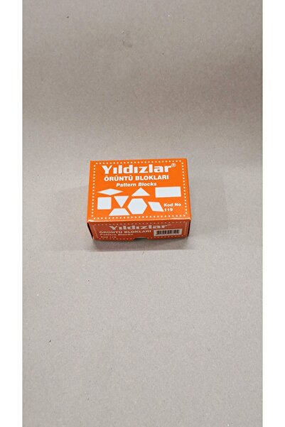 Yıldızlar Geometrik Örüntü Blokları Matematik Ders Materyalleri Zeka Oyunu