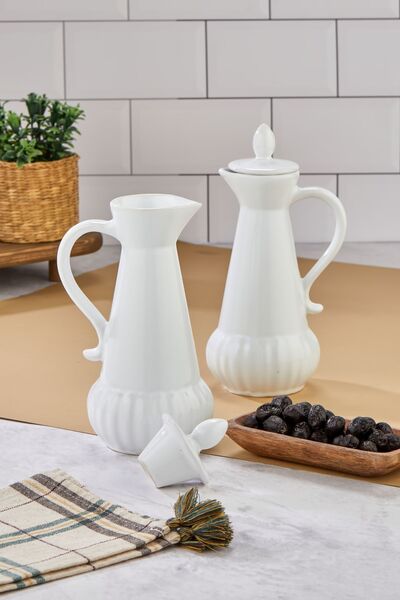 DAY HOME Set of 2 Ceramic Oil Pot
