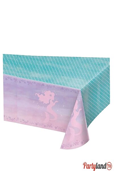 PartylandTR Deniz Kızı Plastik Masa Örtüsü 120*180