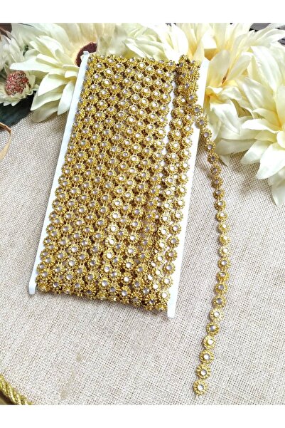 Murat Süs Sarı Şerit - Nikah Şekeri Malzemeleri | El İşi Süsleme | Hobi Dekor...