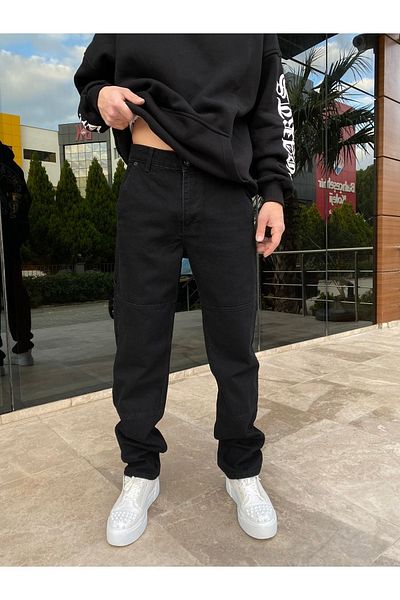 XPUPPETWEAR Λίγο Θόρυβος Μαύρο Baggy Jean