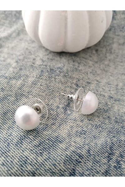 nasclaycollection Hediyelik Kadınlara Özel Günler Anneler Günü Inci Küpe Orta Boy