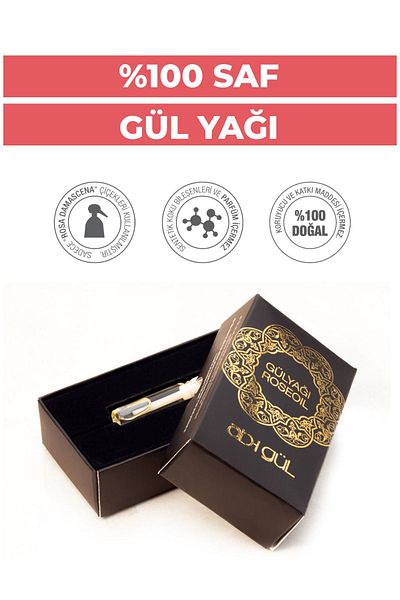 Ab-ı Gül 1ml 100% Pure Rose Oil