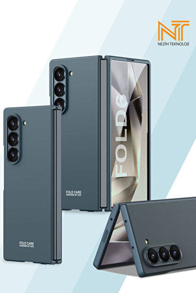 Nezih Case Samsung Galaxy Z Fold 6 Kılıf Sert Kıpta Kapak
