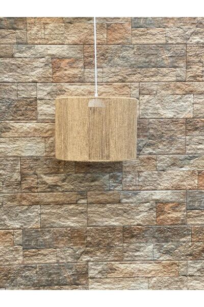 aedmakrome Hasır Makrome Avize