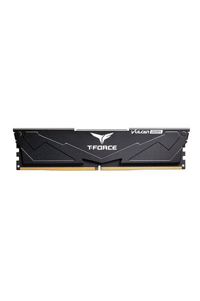 T-Force Team Vulcan Black 32gb DDR5 RAM - 6400MHz CL40 Gaming Memory (FLBD532G6400HC40BDC01)