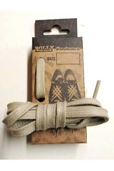 POLLY FOOTCARE GÜLEN AYAKLAR Pamuklu Spor Ayakkabı Ve Botlar Için Yassı(DÜZ) Lux Bağcık 100 Cm