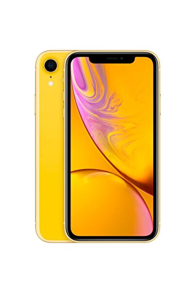 Apple Yenilenmiş Iphone Xr 64 Gb Sarı Cep Telefonu (12 AY GARANTİLİ) - B Kalite