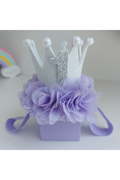 pempem bandana Liliac 1 an Ziua de naștere Taci