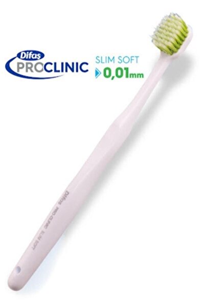 Difaş Pro-clinic Slim Soft 2 Adet Diş Fırçası Seyahat Kutulu 0,01 Mm