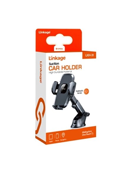 Linkage Otomatik Klipsli Araba Telefon Tutucu Ayarlanabilir Cam Ve Torpido Için Yüksek Kalite Tutucu