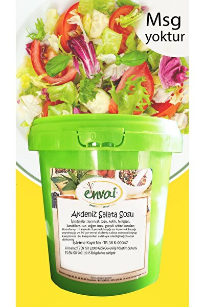 Envai Akdeniz Salata Sosu 600 gr