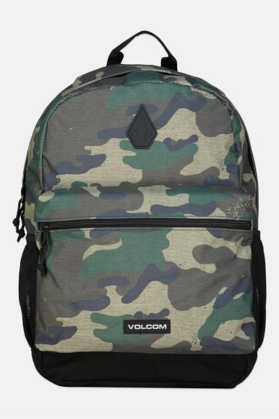 Volcom Men Camouflage Backpack 29 L x 46 H x 15 W cm, Green Combo