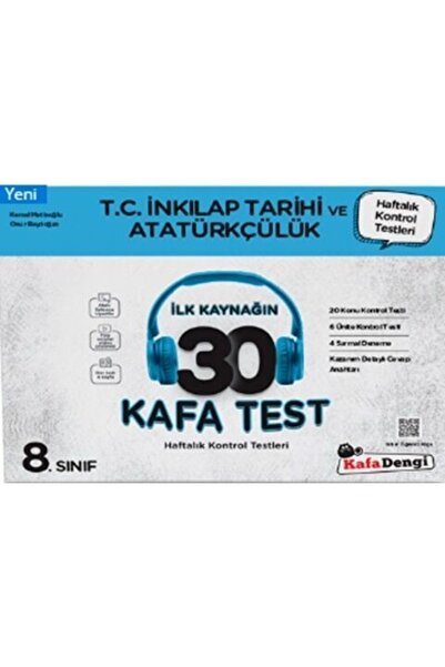 Kafa Dengi Yayınları Yayınları 8. Sınıf T.c Inkılap Tarihi Ve Atatürkçülük Il...