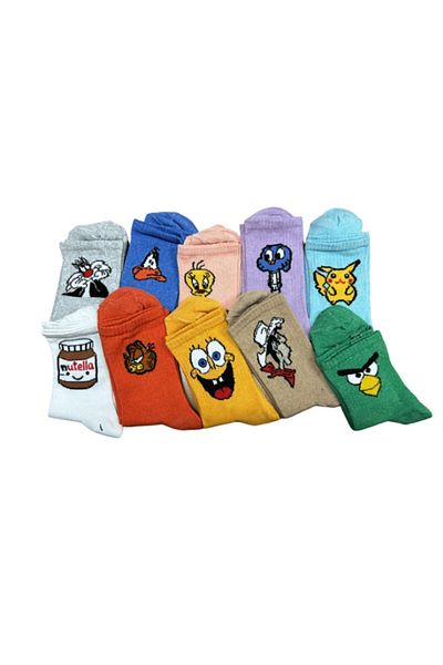 MY MENORA SOCKS Унисекс колежански чорапи с двоен герой