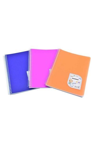 3 Çınar Çınar Spiral A5 Lined Notebook 72 Sheets