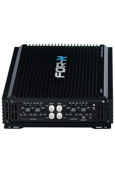 For-X Xae-804 4x80rms 4 Kanal Oto Amfi