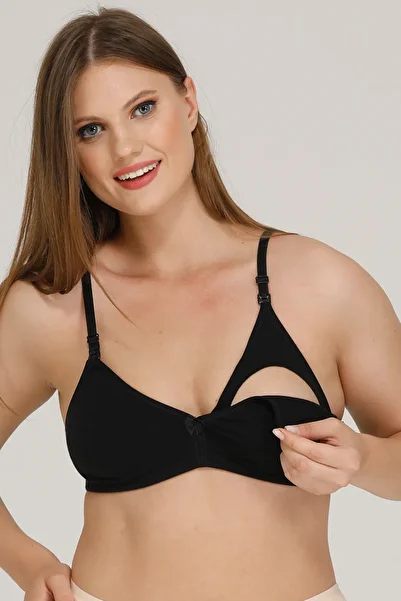 par lingerie pl Plus Size Black Nursing Bra