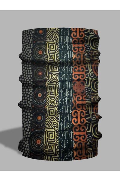 LU&MA Ethnic Patterned Neck Collar - Paphos