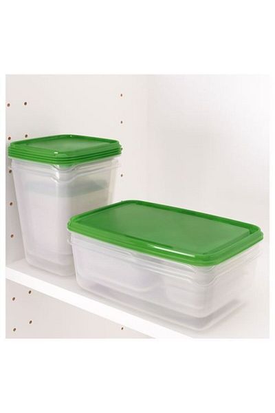 IKEA Green Pruta Storage Container Set