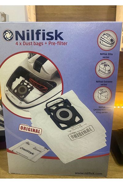 Nilfisk كيس غبار Elite-Extreme - ضمان الخدمة المعتمدة