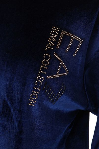 İkmal Σετ λαιμόκοψης Ea Stone Navy Blue Crew
