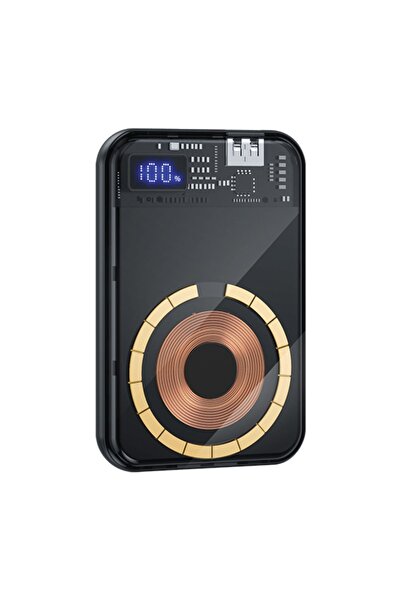 Dexim S5 10.000mah Pd Powerbank Şeffaf Magsafe 18w Giriş - 20w Powerbank - Dca0061